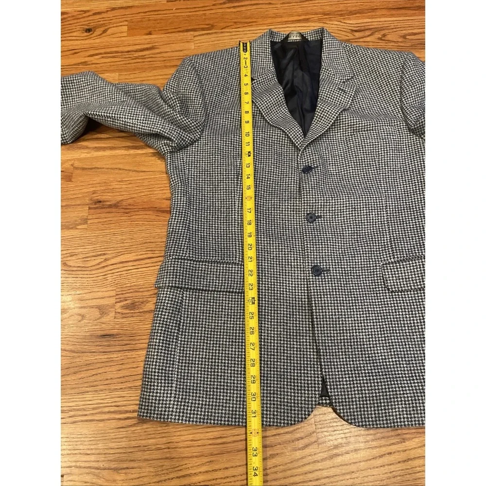 New Jos A Bank Men's 100% Camel Hair Houndstooth Blazer Size‎ 42R